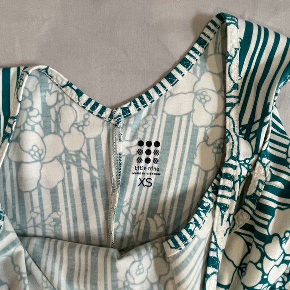 Title Nine Turquoise Dress - Picture 3 of 6